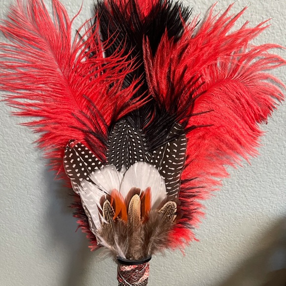 Smudge Fan, Smudging Wand, Witch Wand, Altar Tool - Picture 2 of 6